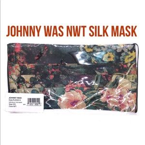 Johnny Was NWT silk mask